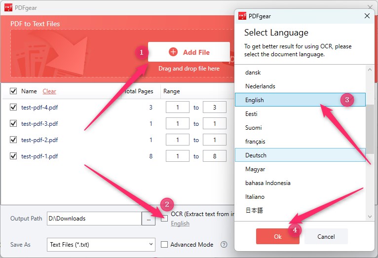 Add Files and Set Up