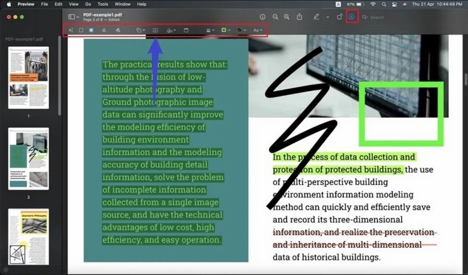 Tambahkan Watermark ke PDF di Preview pada Mac