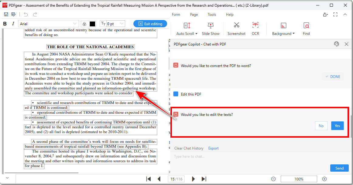 Go to the Function Interface Using AI