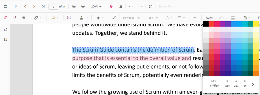 Change Highlight Color