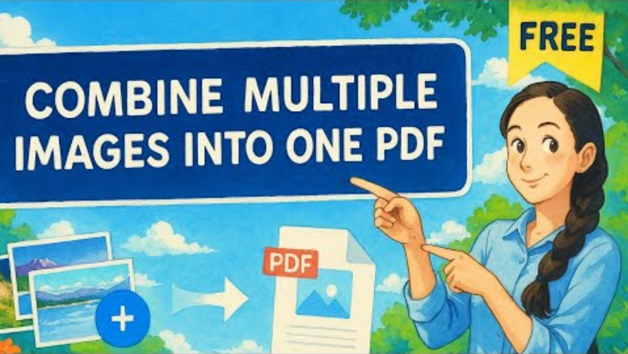 How to Combine Multiple Images into One PDF
