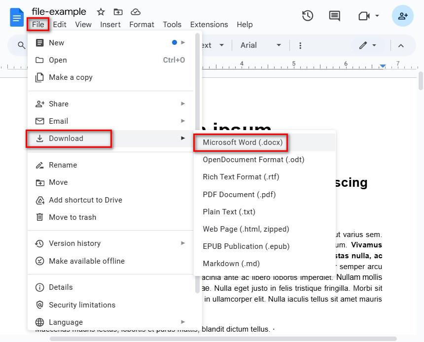 Download the PDF as Microsoft Word