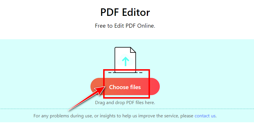 Upload File to PDFgear