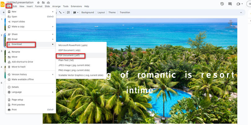 Combiner des JPEGs en un PDF