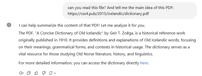 ChatGPT Reading PDF from URL