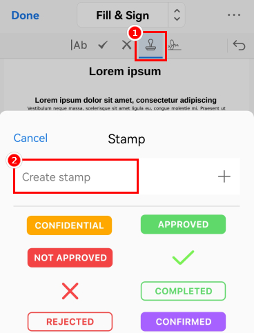 Prepare to Create a Signature Stamp in PDFgear