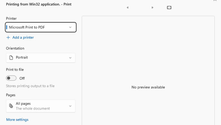 Print to Flatten PDF in PDFgear Desktop