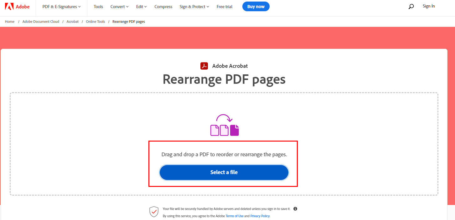 Choisir un PDF à télécharger