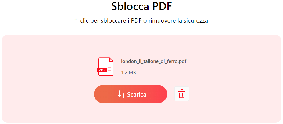 Scarica il PDF Sbloccato