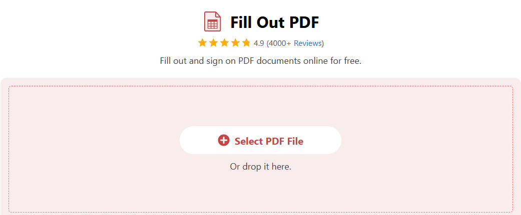 Select PDF File