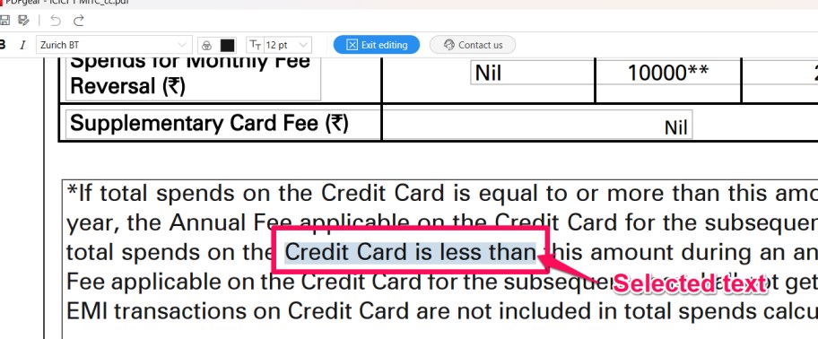 Pilih Teks untuk Dihapus