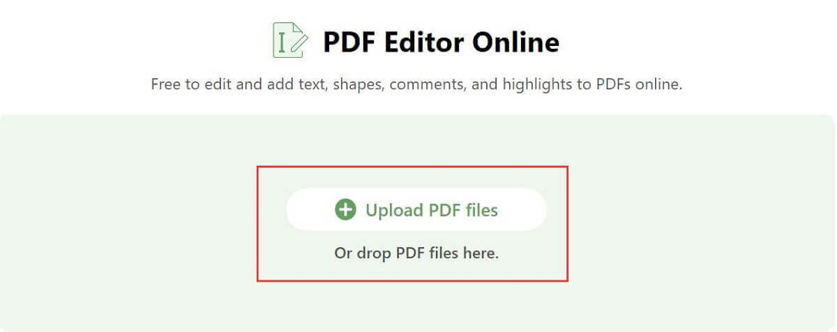 Upload a PDF Online