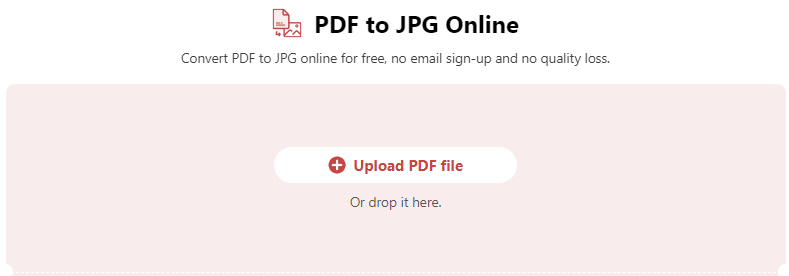 Pilih PDF untuk Diunggah ke PDFgear Online