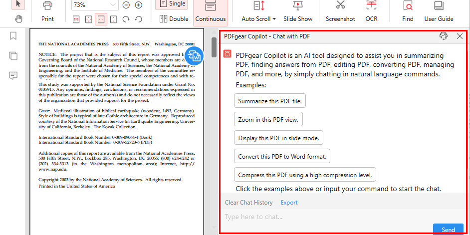 Read PDFgear Using ChatGPT-Intergrated PDFgear