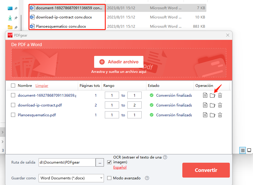 Abrir un Archivo de Word en el Explorador de Archivos