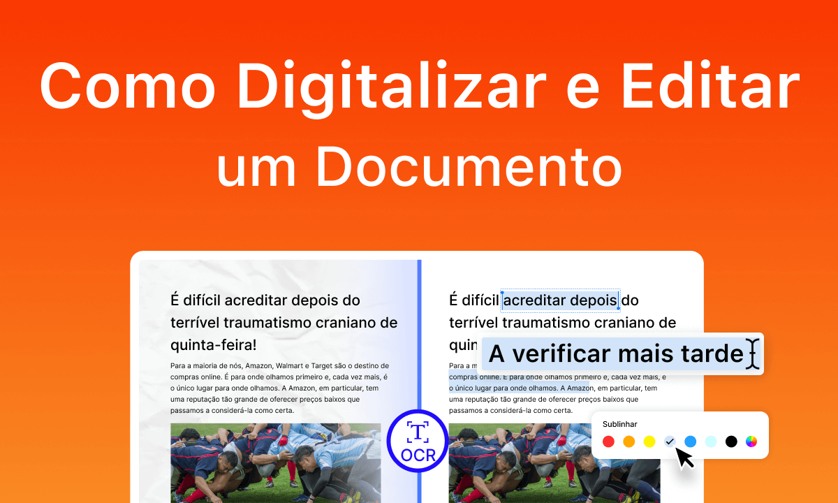 Como digitalizar e editar um documento gratuitamente