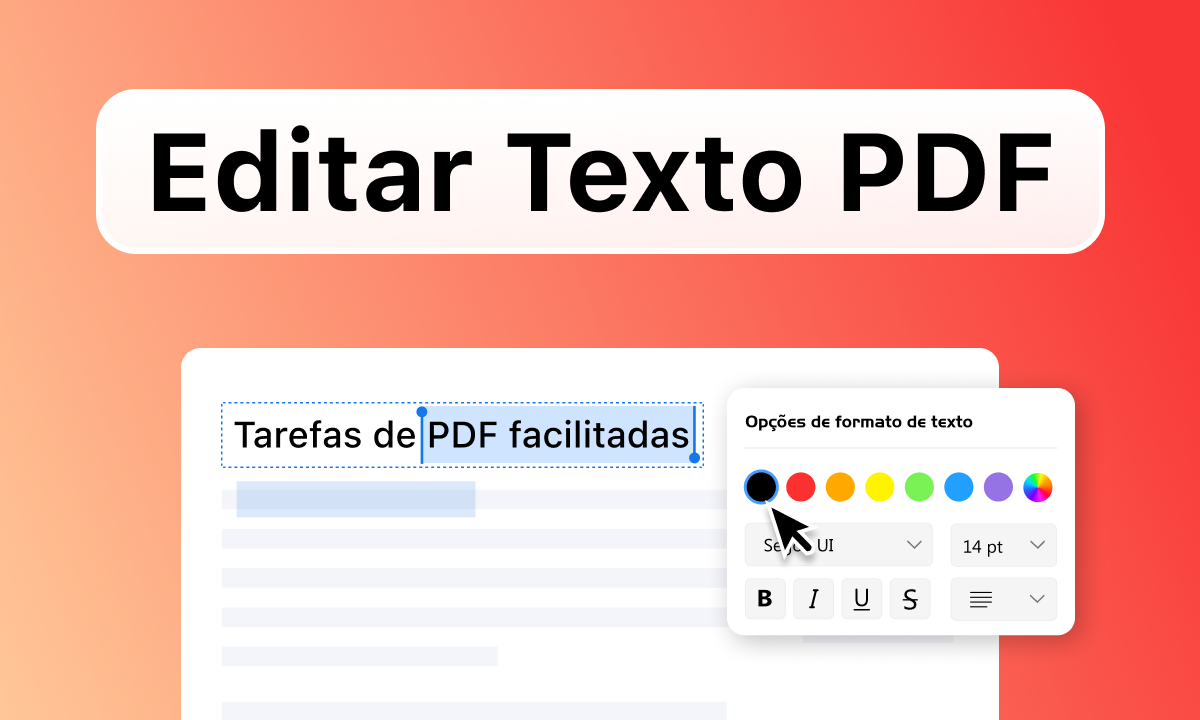 Editar Texto PDF