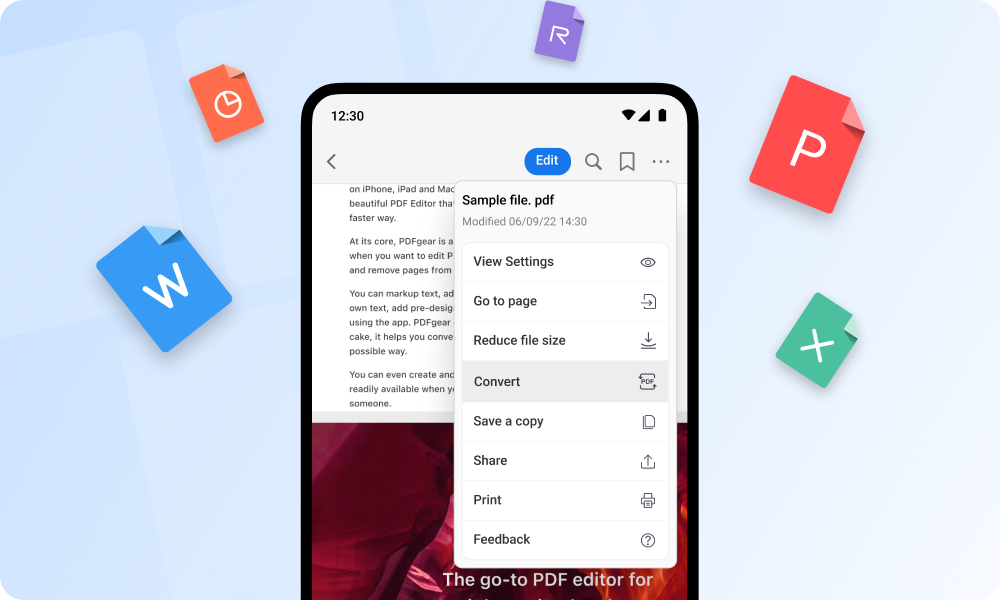 Comprehensive PDF Converter