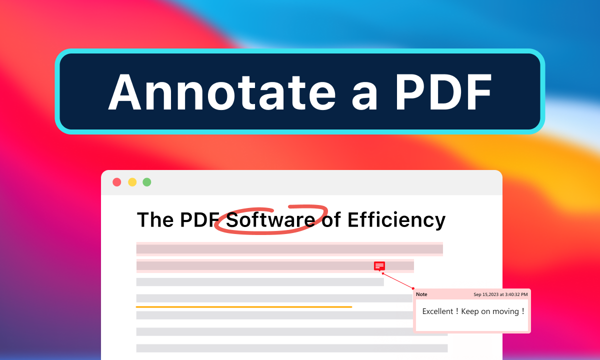 How to Annotate a PDF on Mac