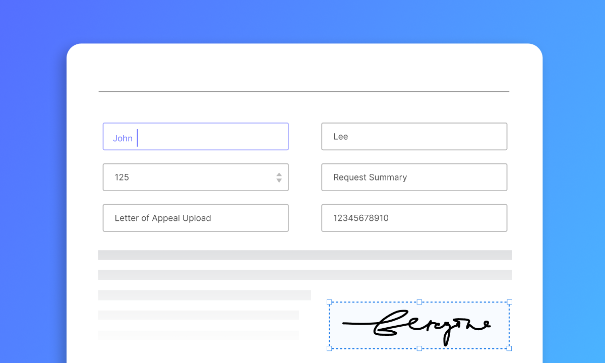 How to Fill Out and Sign PDFs