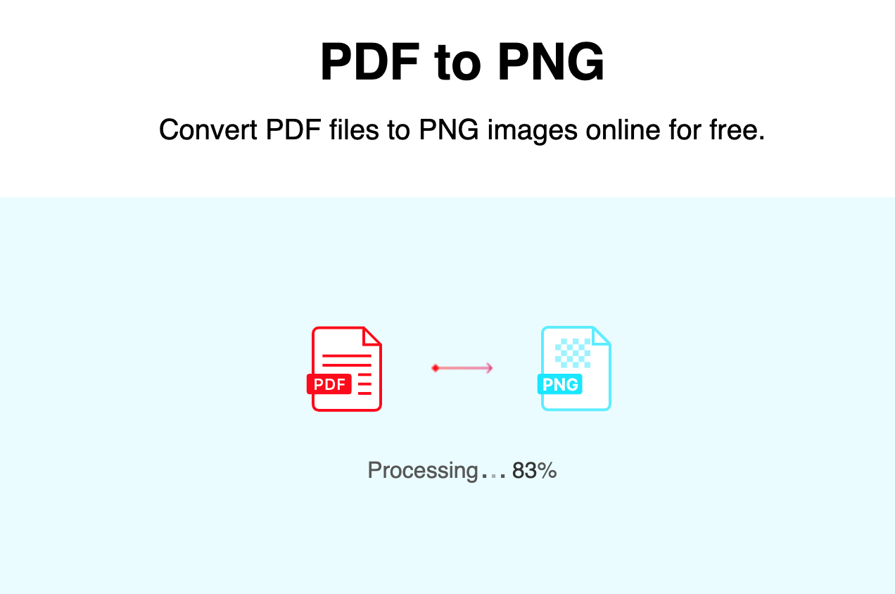 Processing PDF to PNG Conversion