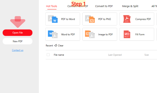 Copy Text from Scanned PDF with PDFgear